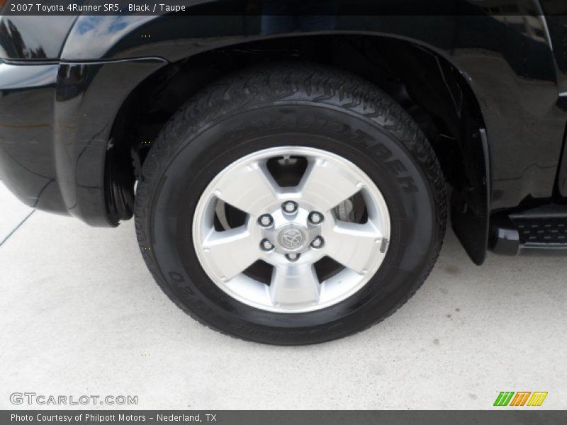 Black / Taupe 2007 Toyota 4Runner SR5