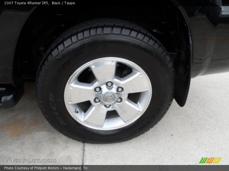 Black / Taupe 2007 Toyota 4Runner SR5