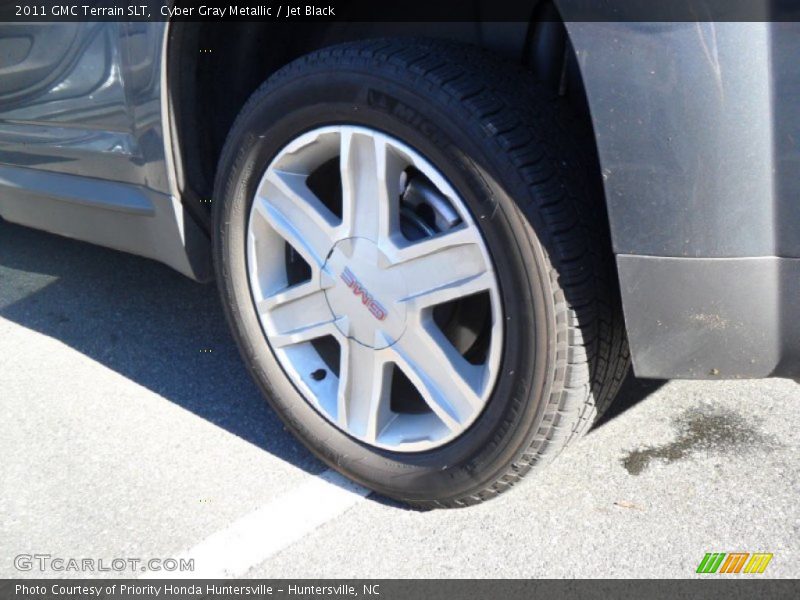 Cyber Gray Metallic / Jet Black 2011 GMC Terrain SLT