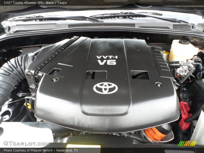 Black / Taupe 2007 Toyota 4Runner SR5