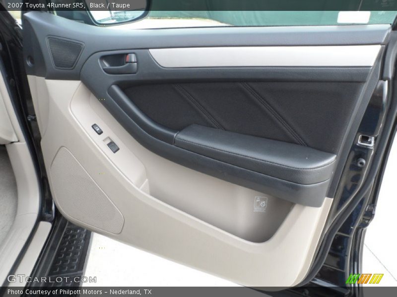 Black / Taupe 2007 Toyota 4Runner SR5
