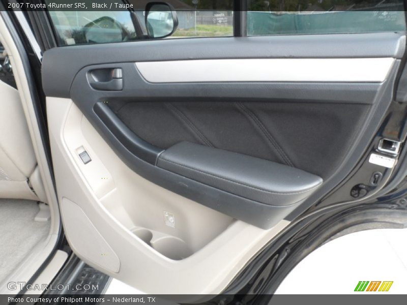 Black / Taupe 2007 Toyota 4Runner SR5