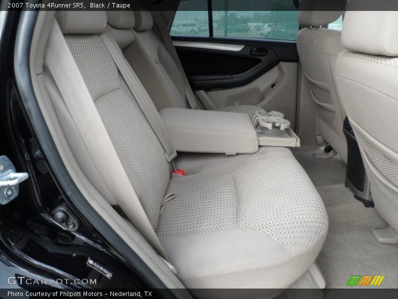 Black / Taupe 2007 Toyota 4Runner SR5