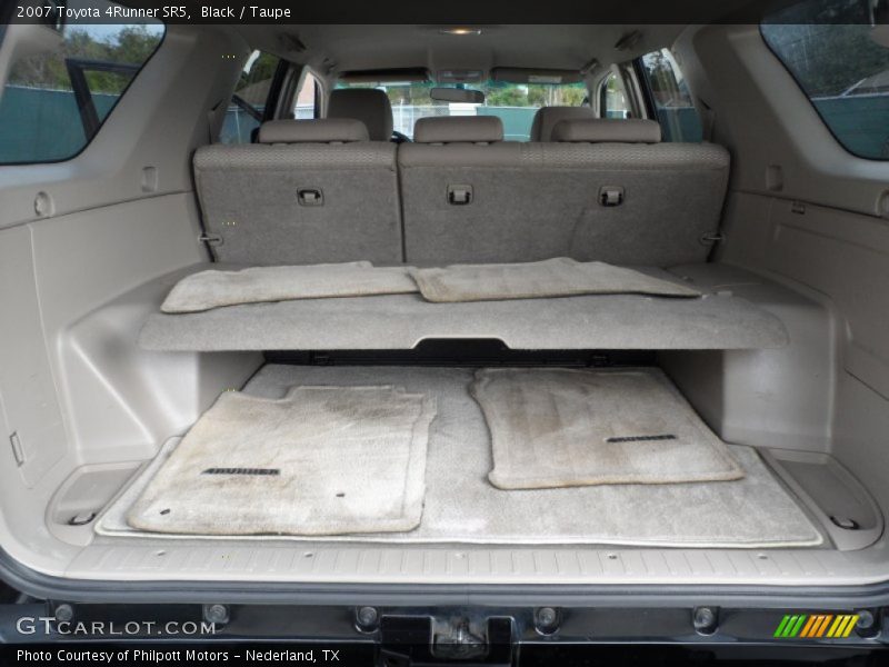 Black / Taupe 2007 Toyota 4Runner SR5