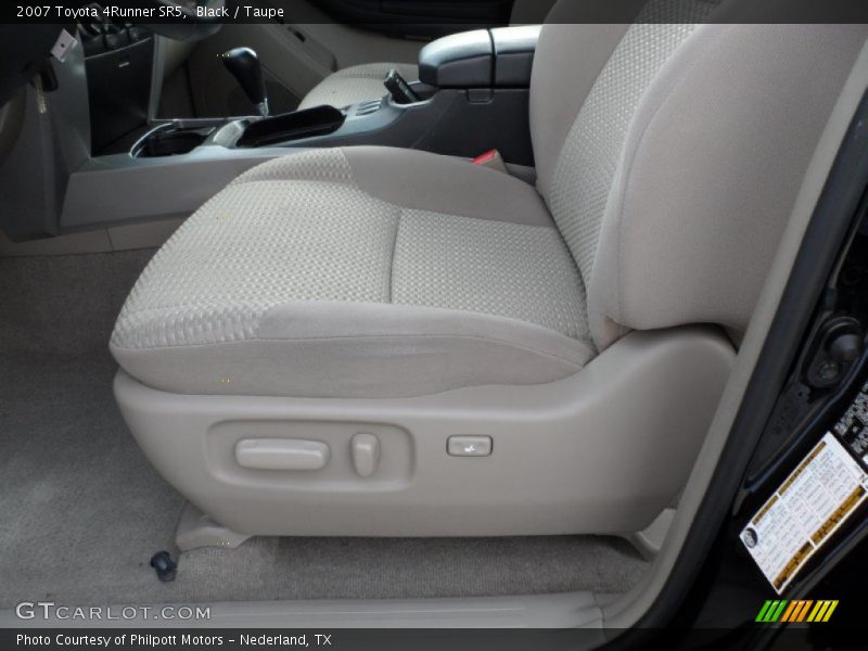Black / Taupe 2007 Toyota 4Runner SR5