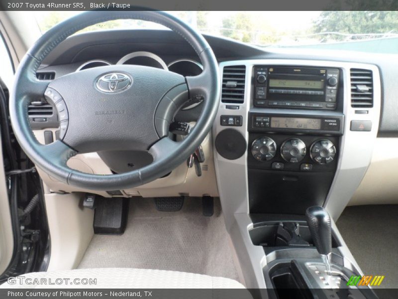 Black / Taupe 2007 Toyota 4Runner SR5