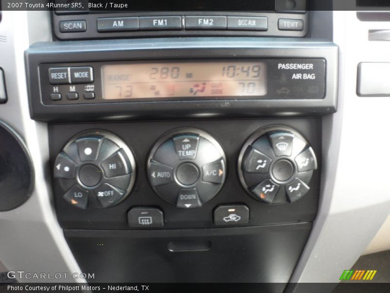Black / Taupe 2007 Toyota 4Runner SR5