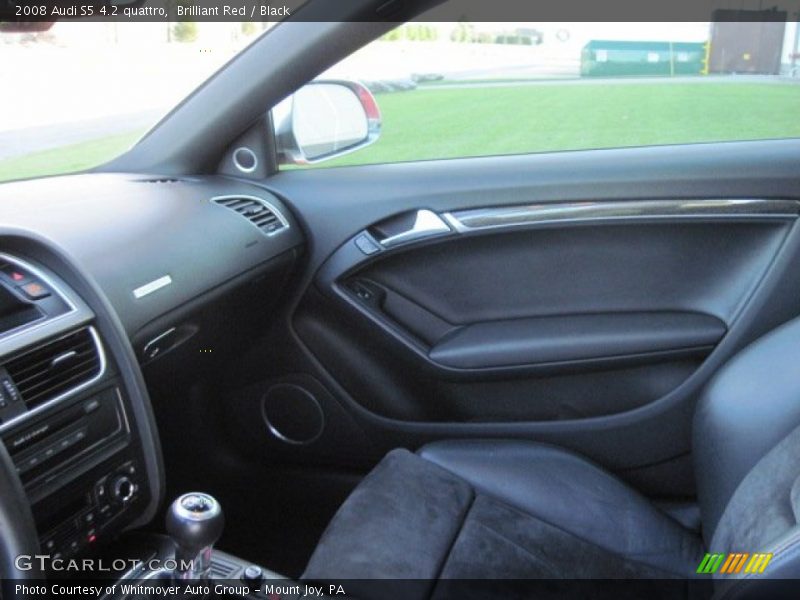  2008 S5 4.2 quattro Black Interior
