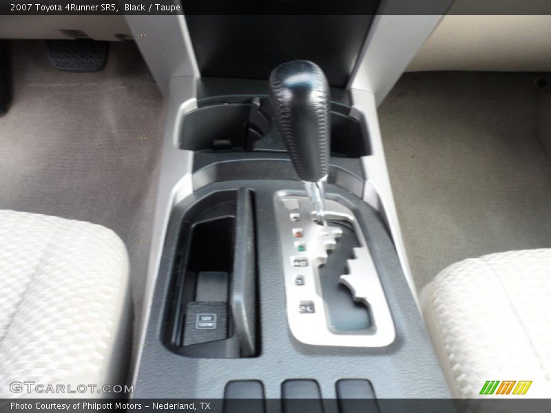 Black / Taupe 2007 Toyota 4Runner SR5
