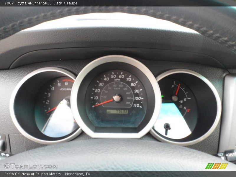 Black / Taupe 2007 Toyota 4Runner SR5