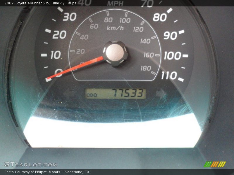 Black / Taupe 2007 Toyota 4Runner SR5