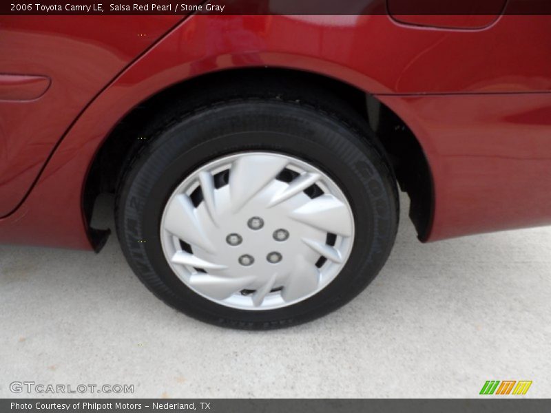 Salsa Red Pearl / Stone Gray 2006 Toyota Camry LE