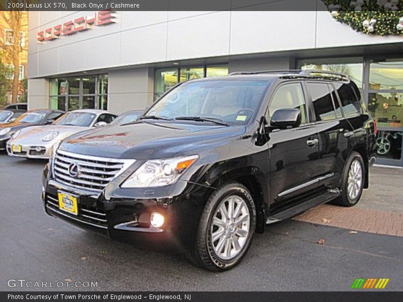 Black Onyx / Cashmere 2009 Lexus LX 570