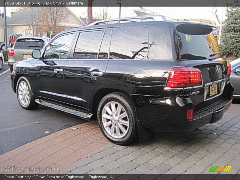 Black Onyx / Cashmere 2009 Lexus LX 570