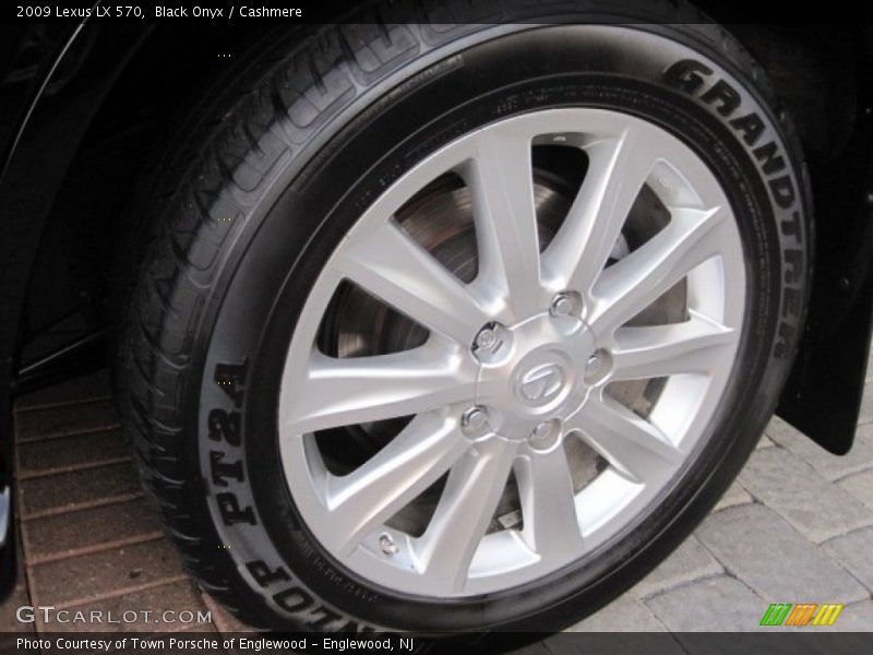 Black Onyx / Cashmere 2009 Lexus LX 570