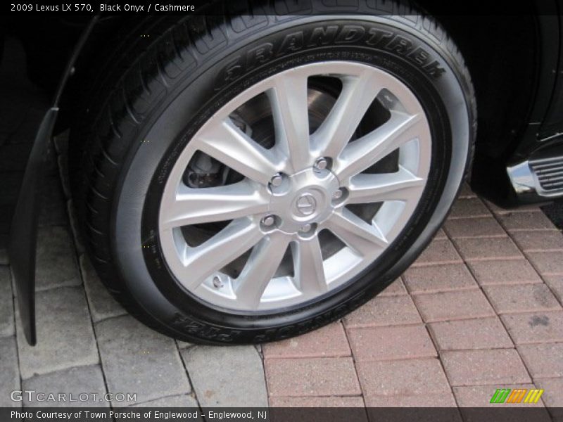 Black Onyx / Cashmere 2009 Lexus LX 570