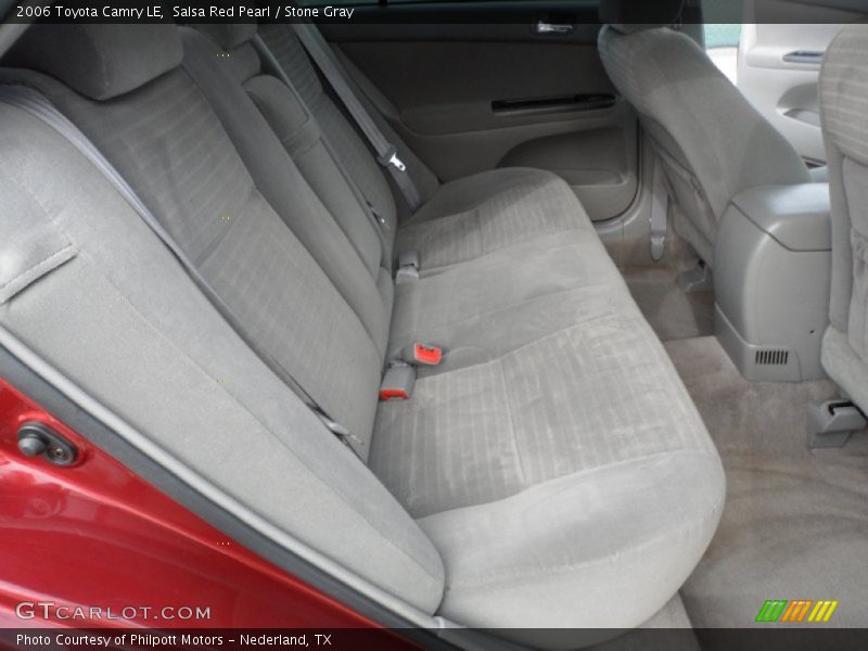 Salsa Red Pearl / Stone Gray 2006 Toyota Camry LE