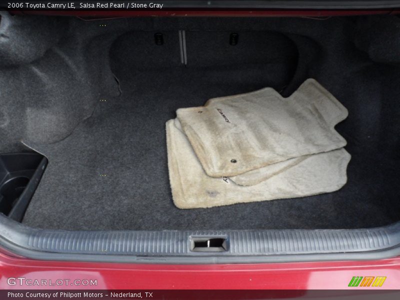 Salsa Red Pearl / Stone Gray 2006 Toyota Camry LE