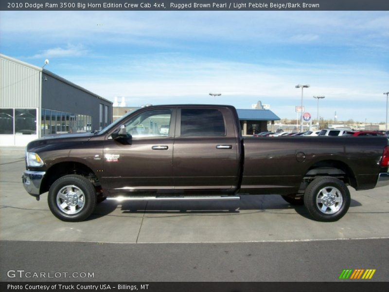  2010 Ram 3500 Big Horn Edition Crew Cab 4x4 Rugged Brown Pearl