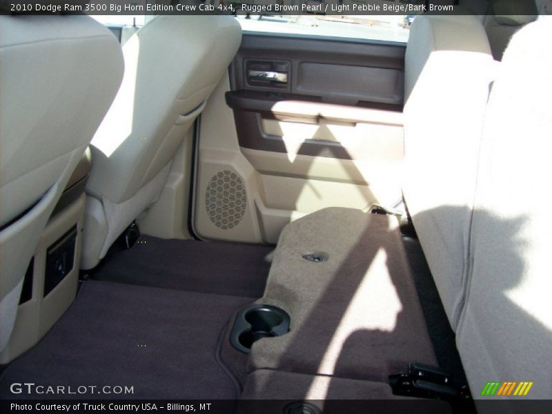 Rugged Brown Pearl / Light Pebble Beige/Bark Brown 2010 Dodge Ram 3500 Big Horn Edition Crew Cab 4x4