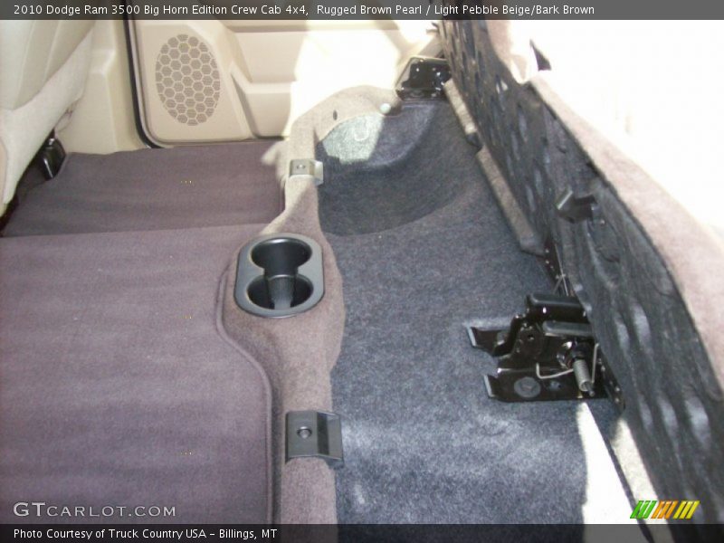 Rugged Brown Pearl / Light Pebble Beige/Bark Brown 2010 Dodge Ram 3500 Big Horn Edition Crew Cab 4x4