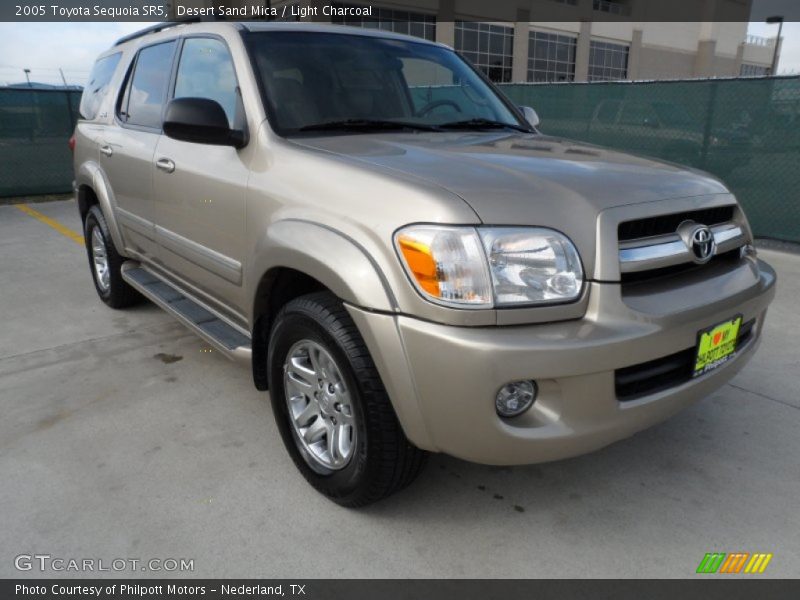 Desert Sand Mica / Light Charcoal 2005 Toyota Sequoia SR5