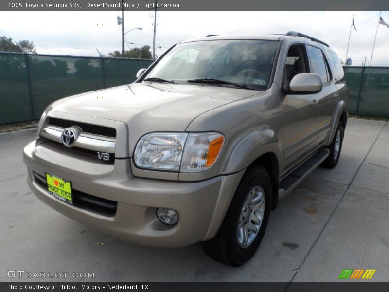 Desert Sand Mica / Light Charcoal 2005 Toyota Sequoia SR5