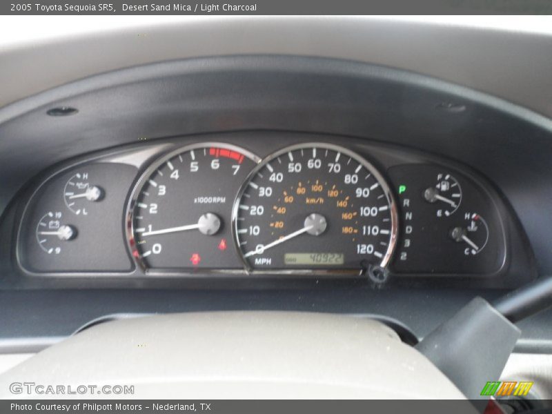Desert Sand Mica / Light Charcoal 2005 Toyota Sequoia SR5