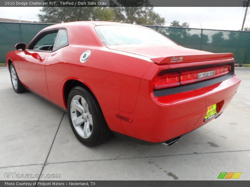 TorRed / Dark Slate Gray 2010 Dodge Challenger R/T