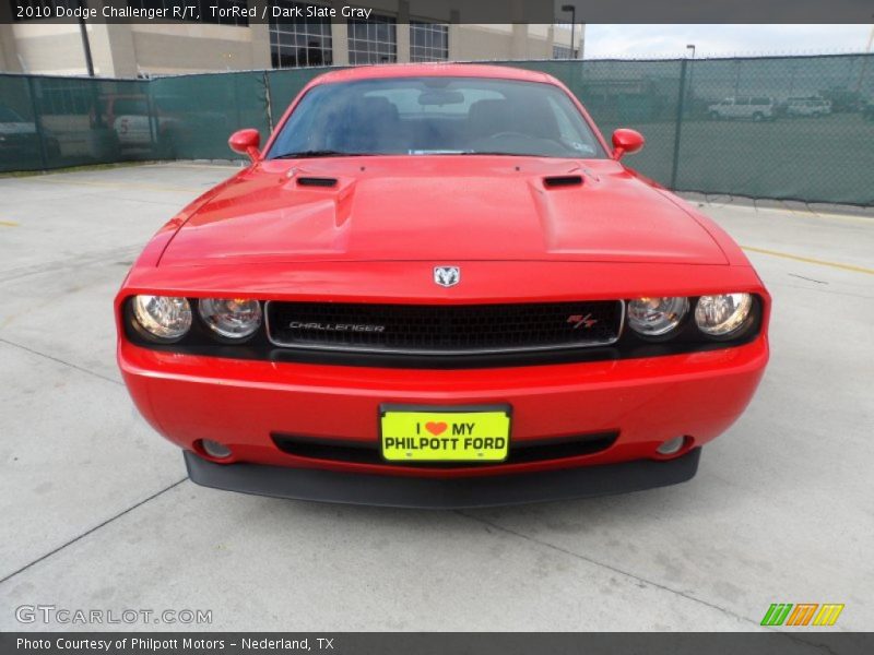 TorRed / Dark Slate Gray 2010 Dodge Challenger R/T