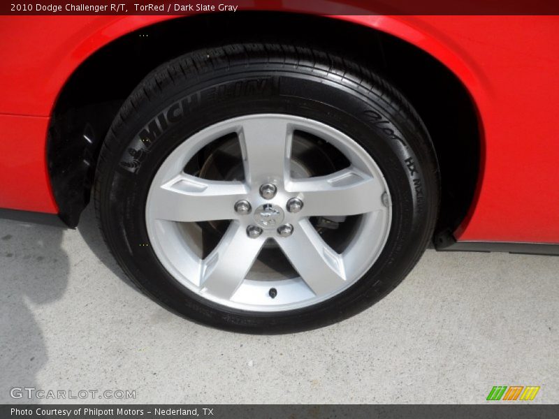 TorRed / Dark Slate Gray 2010 Dodge Challenger R/T