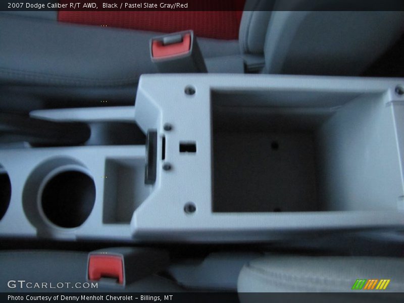 Black / Pastel Slate Gray/Red 2007 Dodge Caliber R/T AWD