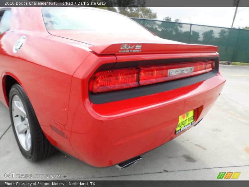 TorRed / Dark Slate Gray 2010 Dodge Challenger R/T