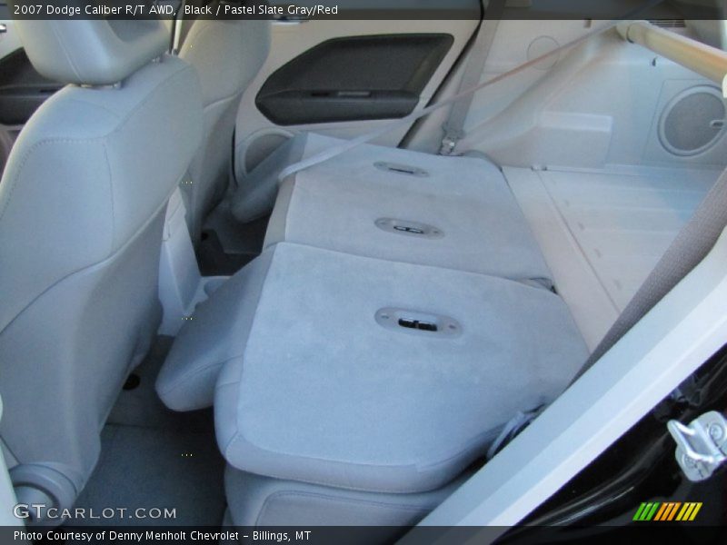 Black / Pastel Slate Gray/Red 2007 Dodge Caliber R/T AWD