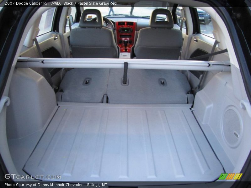 Black / Pastel Slate Gray/Red 2007 Dodge Caliber R/T AWD
