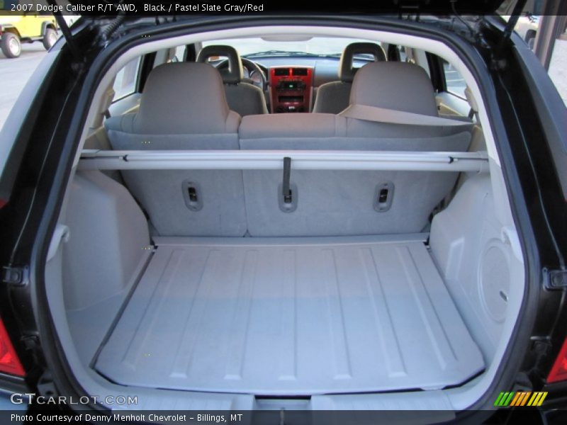 Black / Pastel Slate Gray/Red 2007 Dodge Caliber R/T AWD