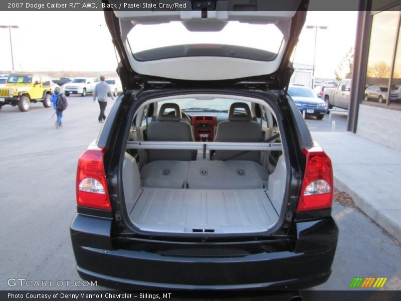 Black / Pastel Slate Gray/Red 2007 Dodge Caliber R/T AWD