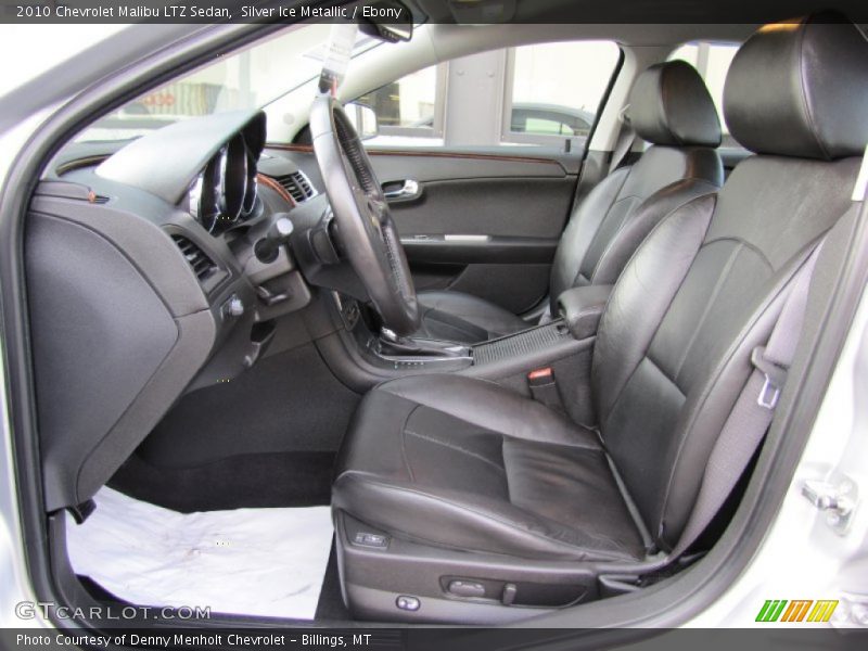 Silver Ice Metallic / Ebony 2010 Chevrolet Malibu LTZ Sedan