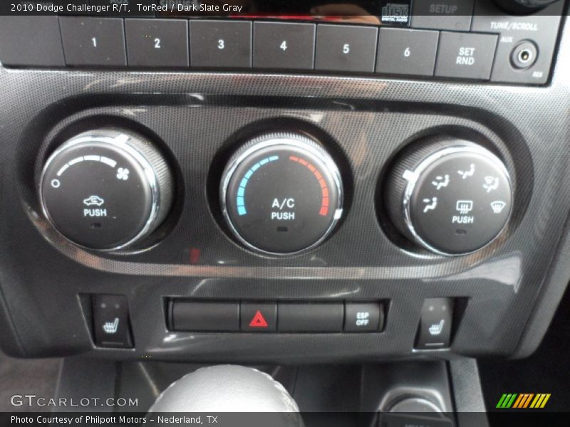 TorRed / Dark Slate Gray 2010 Dodge Challenger R/T