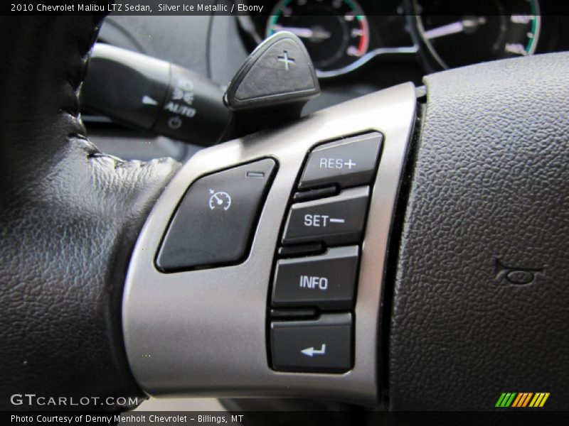 Silver Ice Metallic / Ebony 2010 Chevrolet Malibu LTZ Sedan