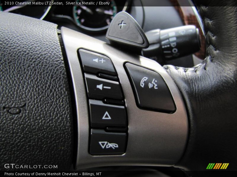 Silver Ice Metallic / Ebony 2010 Chevrolet Malibu LTZ Sedan