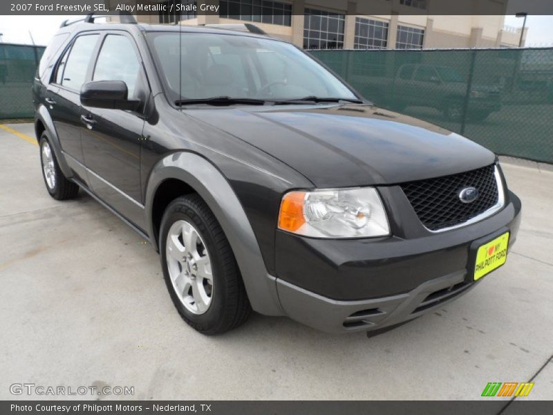 Alloy Metallic / Shale Grey 2007 Ford Freestyle SEL