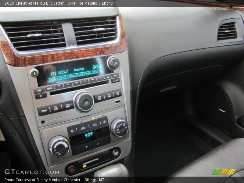 Silver Ice Metallic / Ebony 2010 Chevrolet Malibu LTZ Sedan