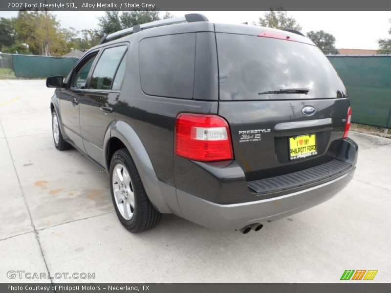 Alloy Metallic / Shale Grey 2007 Ford Freestyle SEL