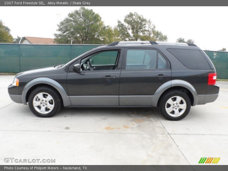 Alloy Metallic / Shale Grey 2007 Ford Freestyle SEL