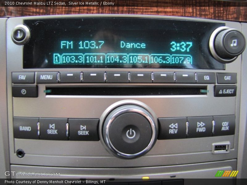 Silver Ice Metallic / Ebony 2010 Chevrolet Malibu LTZ Sedan