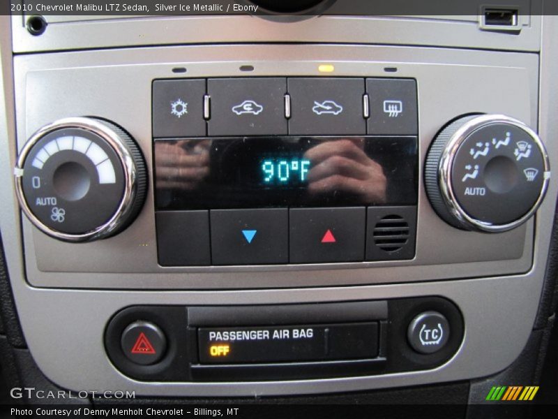 Silver Ice Metallic / Ebony 2010 Chevrolet Malibu LTZ Sedan