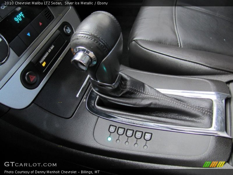 Silver Ice Metallic / Ebony 2010 Chevrolet Malibu LTZ Sedan