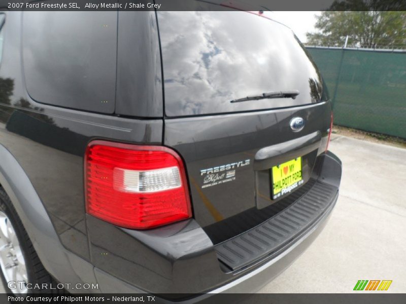Alloy Metallic / Shale Grey 2007 Ford Freestyle SEL