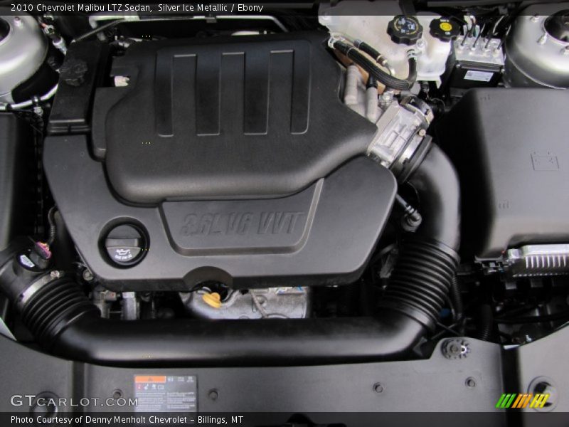 Silver Ice Metallic / Ebony 2010 Chevrolet Malibu LTZ Sedan